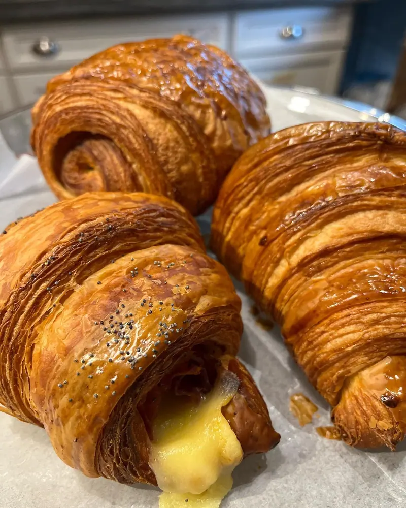 Filled croissants