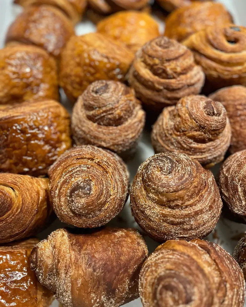 Cinnamon swirl pastries